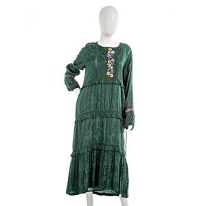 dRA Cedric Midi Boho Dress LARGE